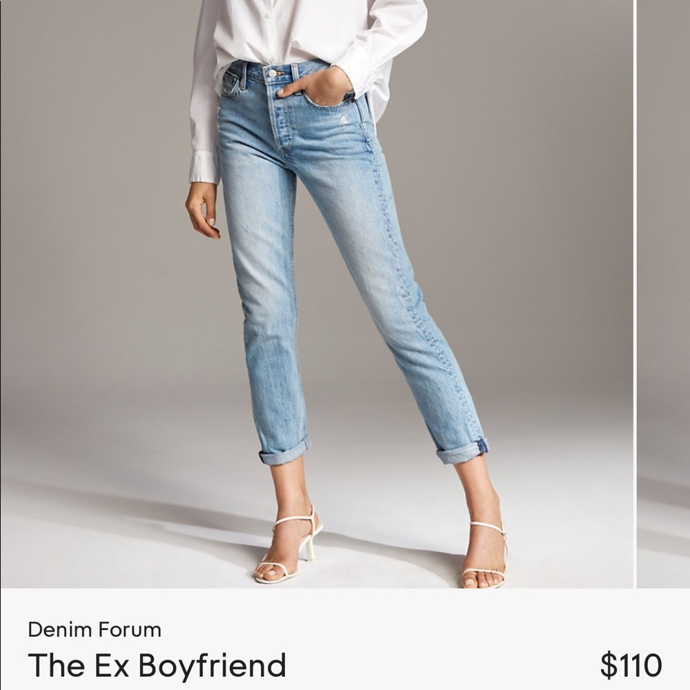The Denim Forum light wash Jeans - Size 27